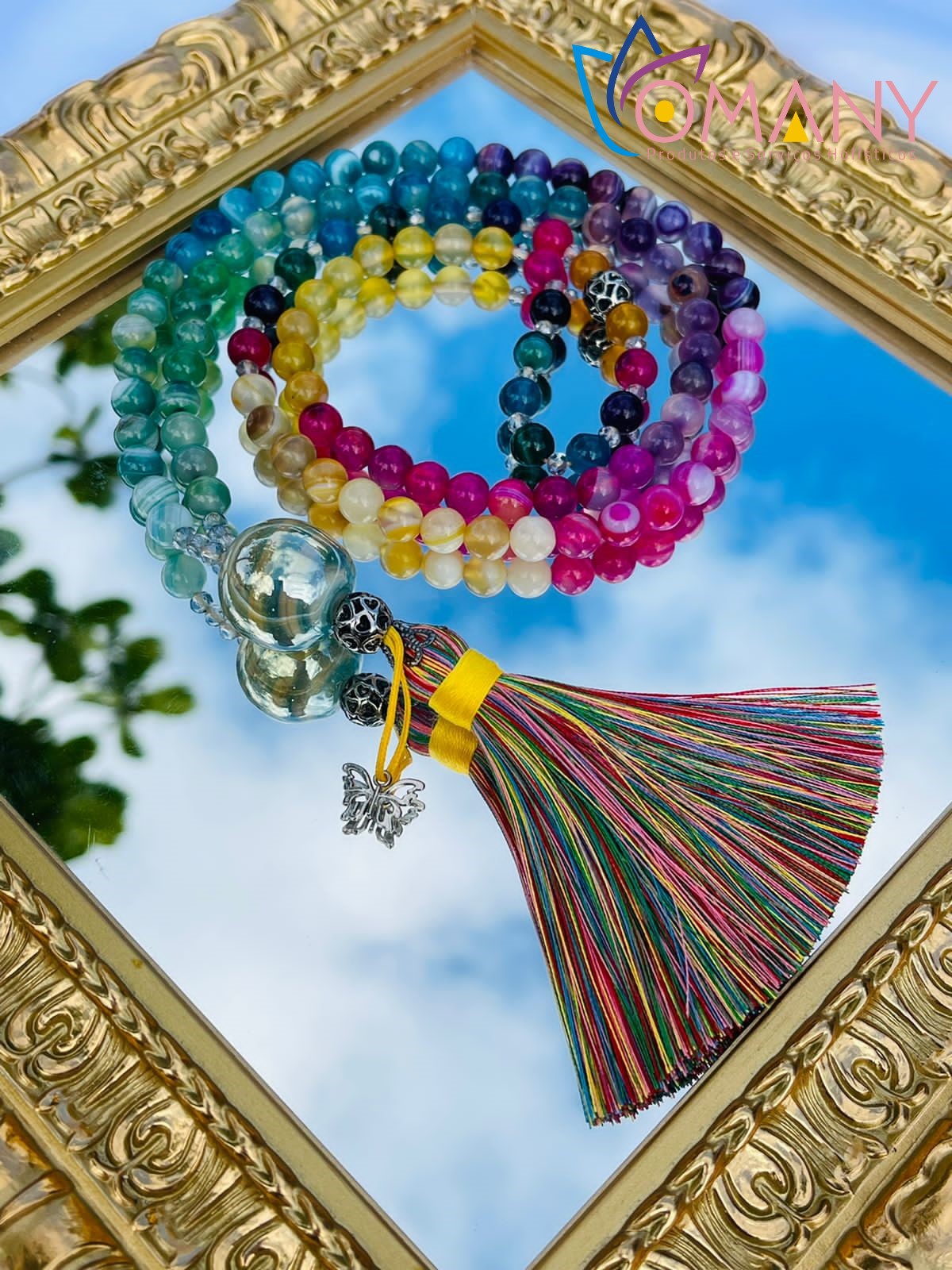 Japamala Borboleta Colorida